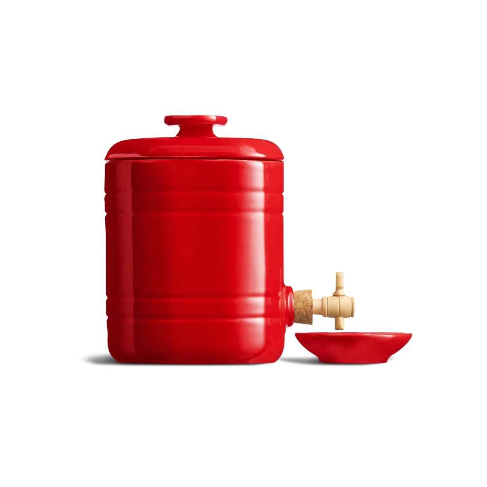 Vinaigrier couleur rouge grand cru 2,5 l - emile henry