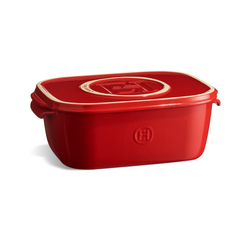 Boite a fromage cheese box rouge grand cru - emile henry 