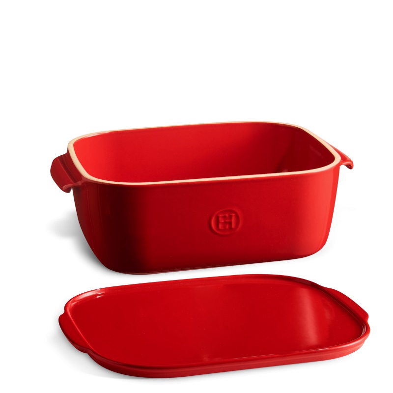 Boite a fromage cheese box rouge grand cru - emile henry 
