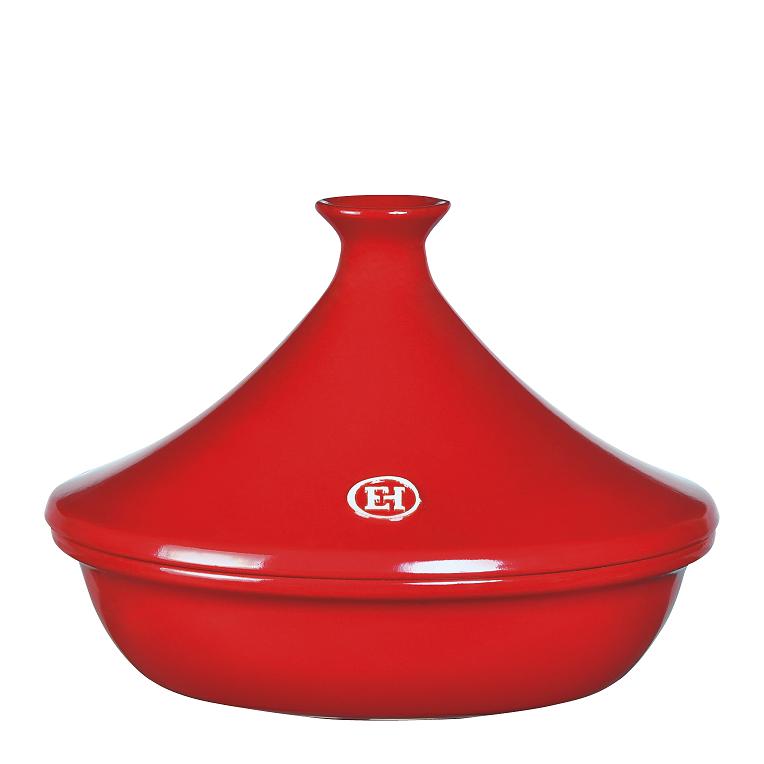 Tajine en ceramique rouge grand cru 26 cm vpc - emile henry