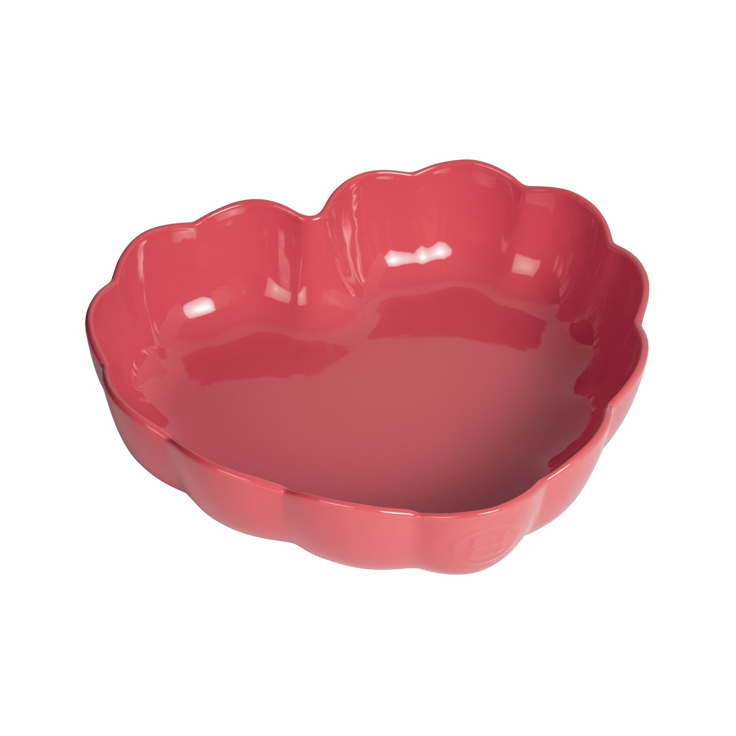 Moule à pâtisserie en forme de coeur collection madeleine rose candy - emile henry