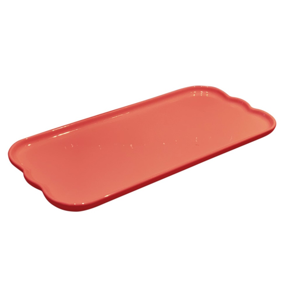 Plat à cake collection madeleine rosy candy - emile henry 