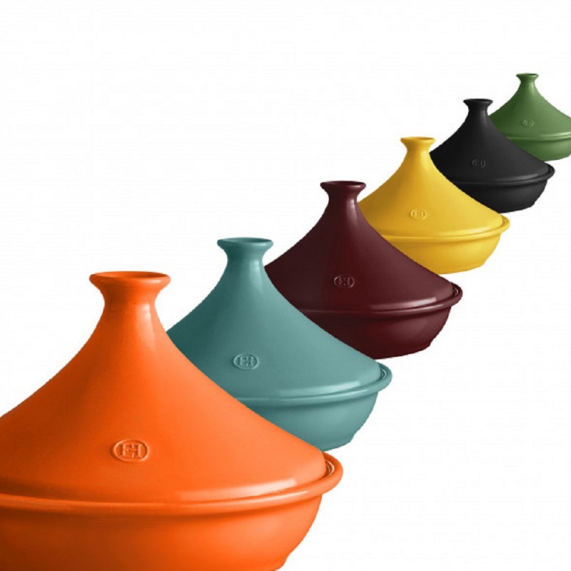 Tajine en ceramique noir mat edition speciale 32 cm - emile henry