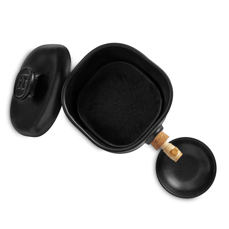 Vinaigrier truffe noir mat 2,5 l - emile henry