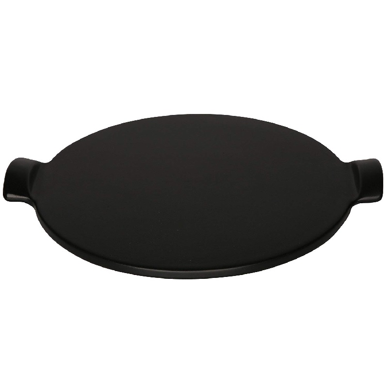 Pizza stone noir 35,5 cm - emile henry