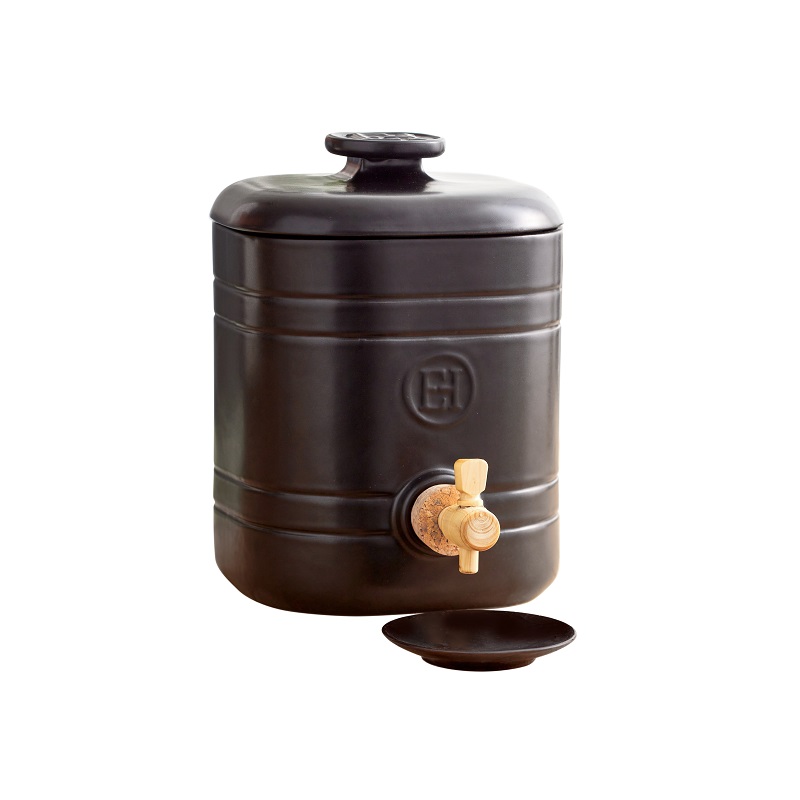 Vinaigrier truffe noir mat 2,5 l vpc - emile henry