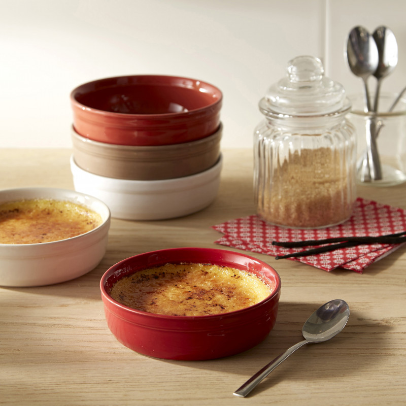 Coupelle a creme brulee en ceramique belle ile- emile henry