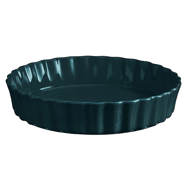 Plat a tarte tourtiere haute 24 cm belle ile - emile henry 