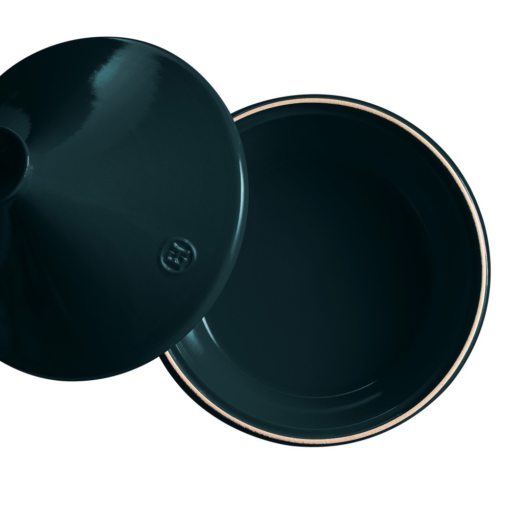 Tajine en ceramique bleu belle ile 32 cm vpc - emile henry