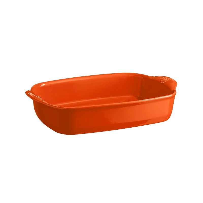 Plat a gratin moyen modele ultime orange toscane vpc - emile henry 