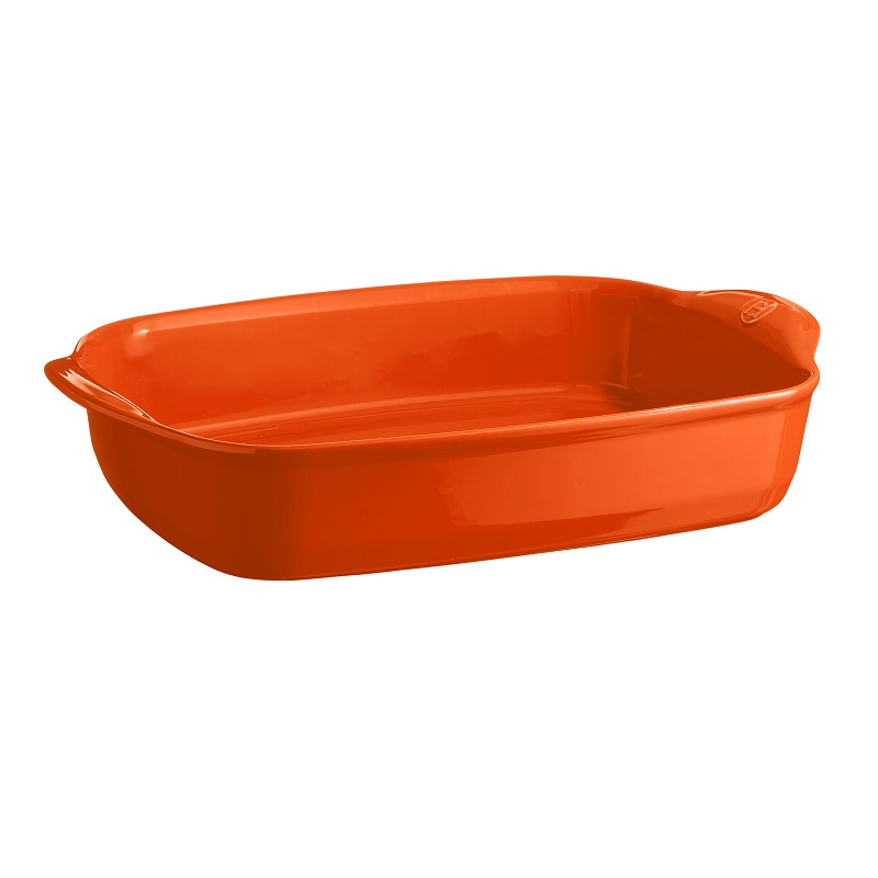 Plat a gratin grand modele ultime orange toscane vpc - emile henry 
