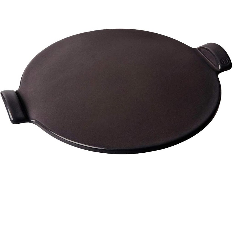 Pizza stone gris fusain 36 x3 cm - emile henry