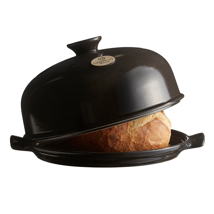 Cloche four a pain gris fusain vpc - emile henry 
