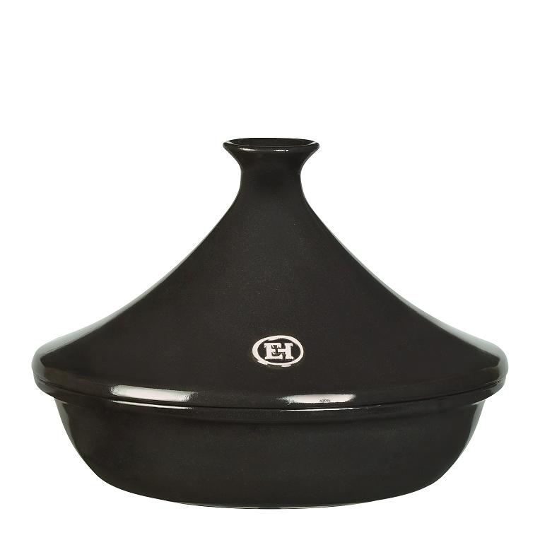 Tajine en ceramique gris fusain 26 cm emballage vpc - emile henry