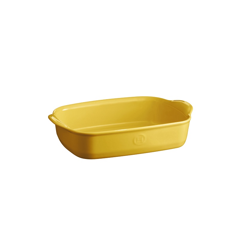 Petit plat a gratin ultime jaune provence - emile henry 