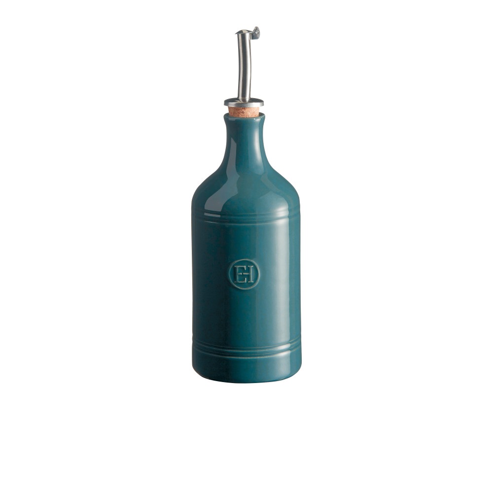Huilier céramique couleur bleu feux doux 40cl - emile henry
