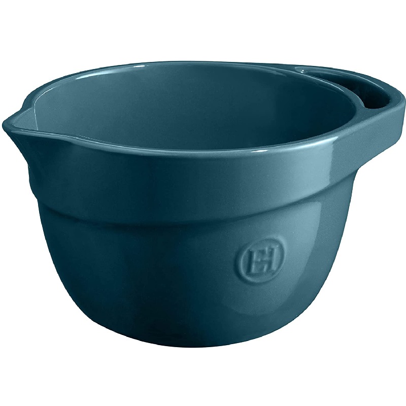 Bol de preparation bleu feux doux 2,5 l - emile henry 