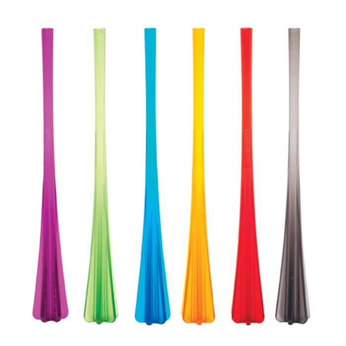 Lot de 6 melangeurs paille pilon a cocktail - mastrad
