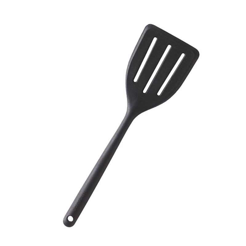 Spatule retourneur tout silicone noir - mastrad