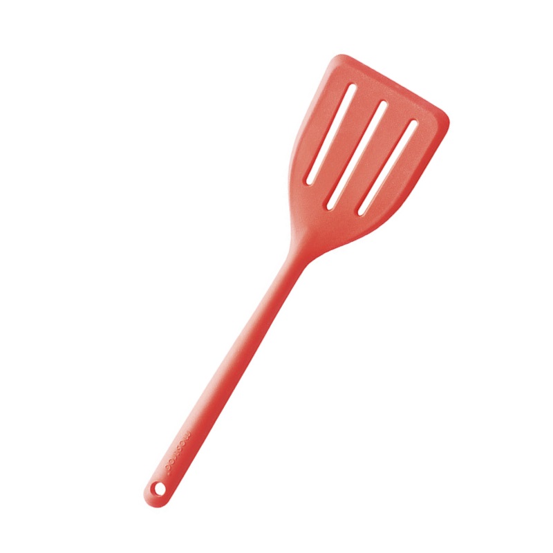 Spatule retourneur tout silicone rouge - mastrad