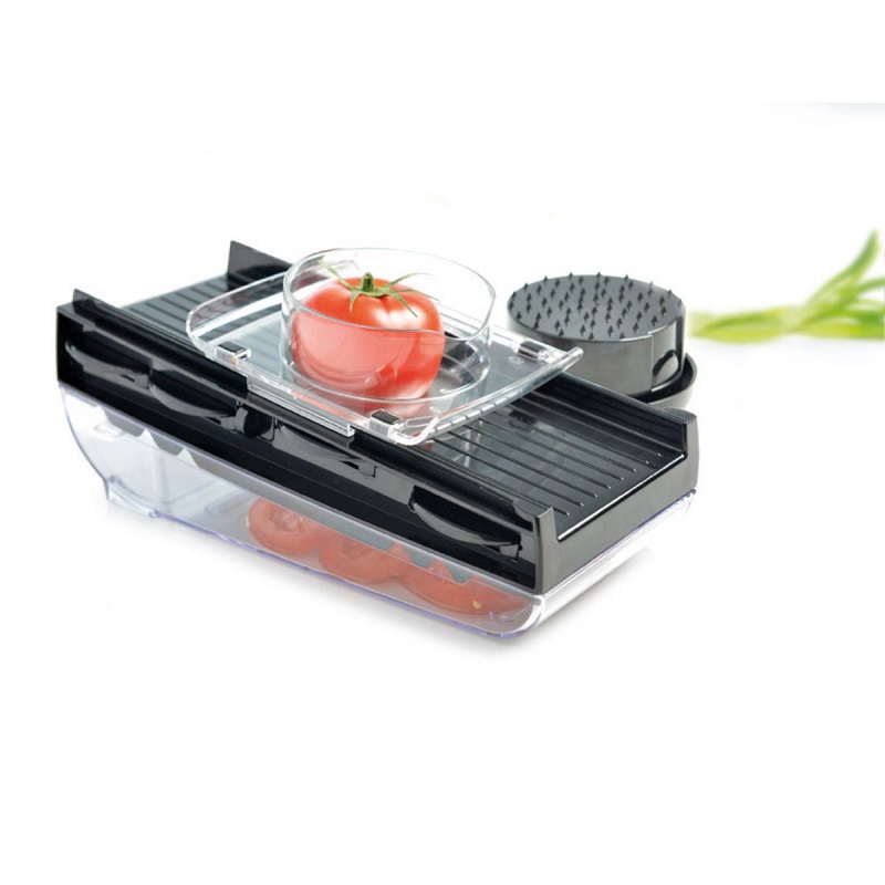 Mandoline lame v avec reservoir - mastrad