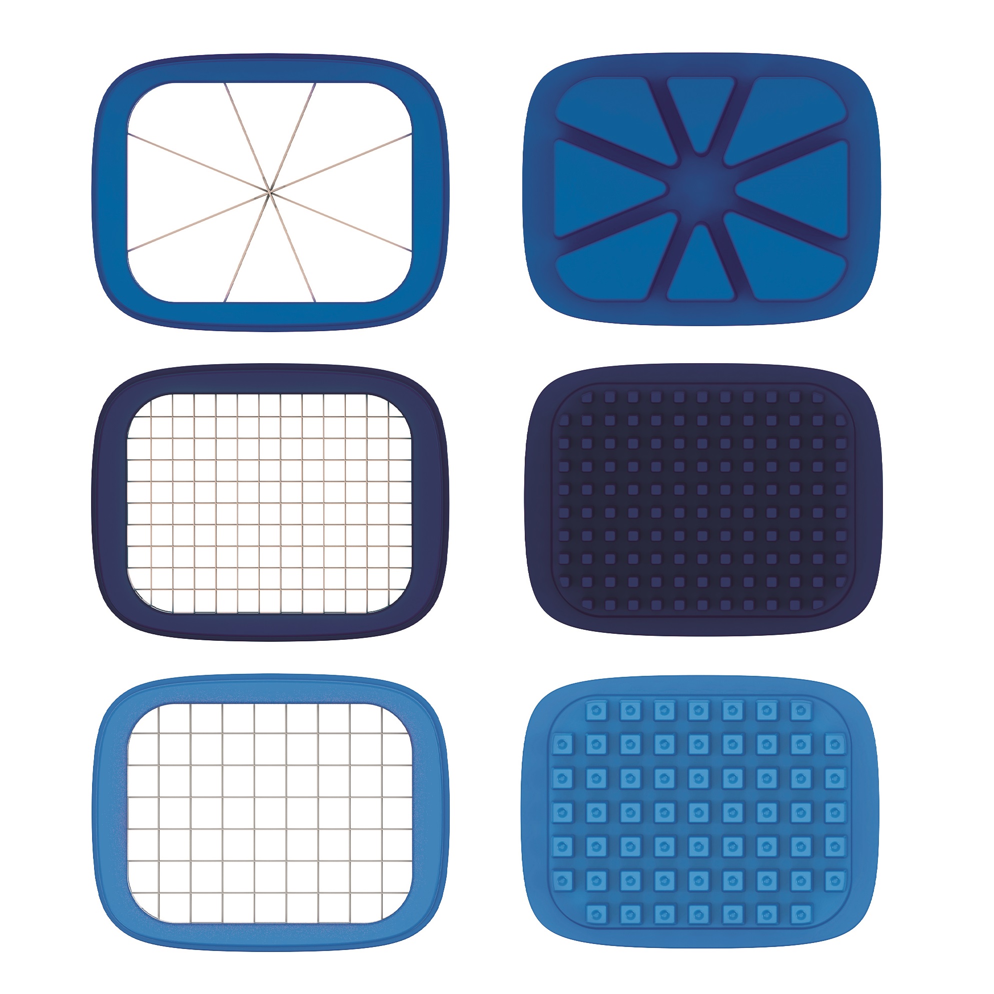 Coupe frites bleu chop & fry - mastrad