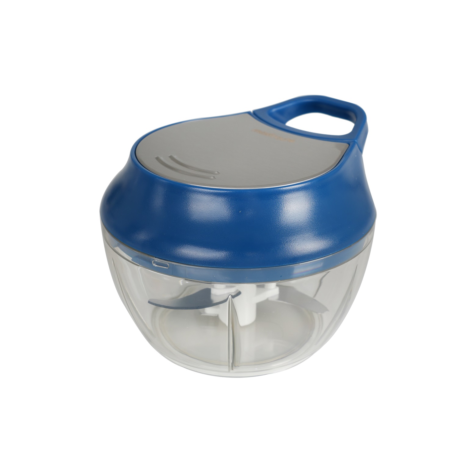 Mini hachoir à fines herbes bleu 500ml - mastrad 