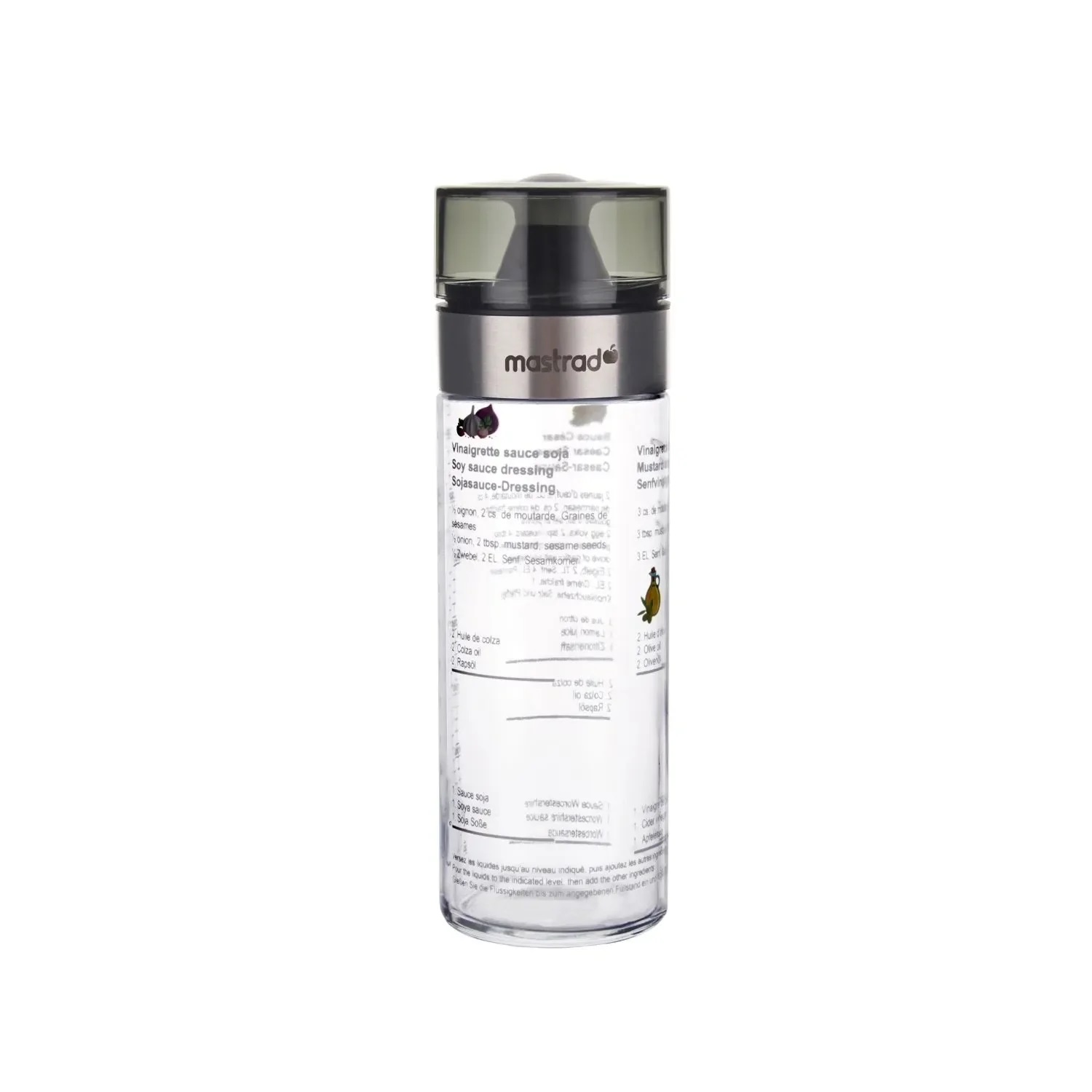 Shaker mélangeur à vinaigrette en verre 350ml - mastrad