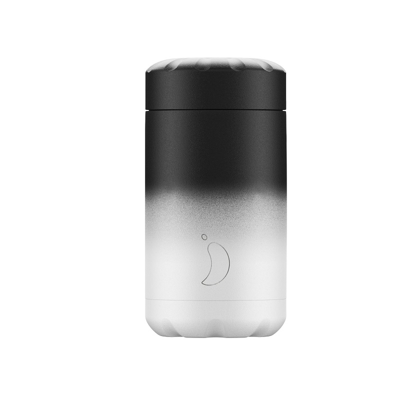 Recipient alimentaire isotherme - food pot gradient monochrome gris 500 ml - chilly's