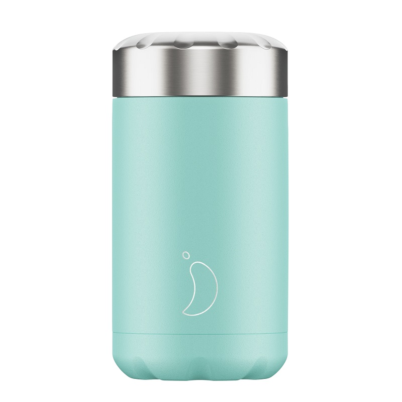 Recipient alimentaire isotherme - food pot vert pastel 500 ml - chilly's