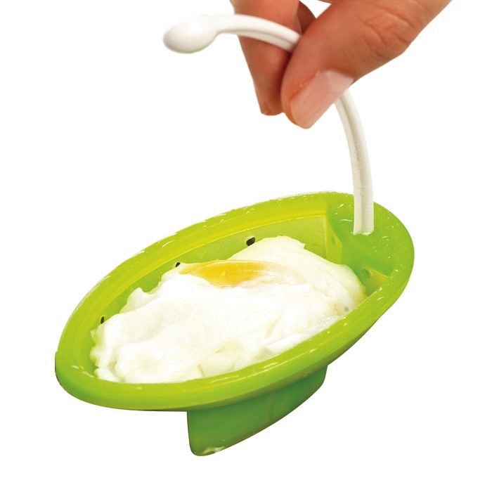 Lot de 2 pocheuses a oeufs en silicone - mastrad