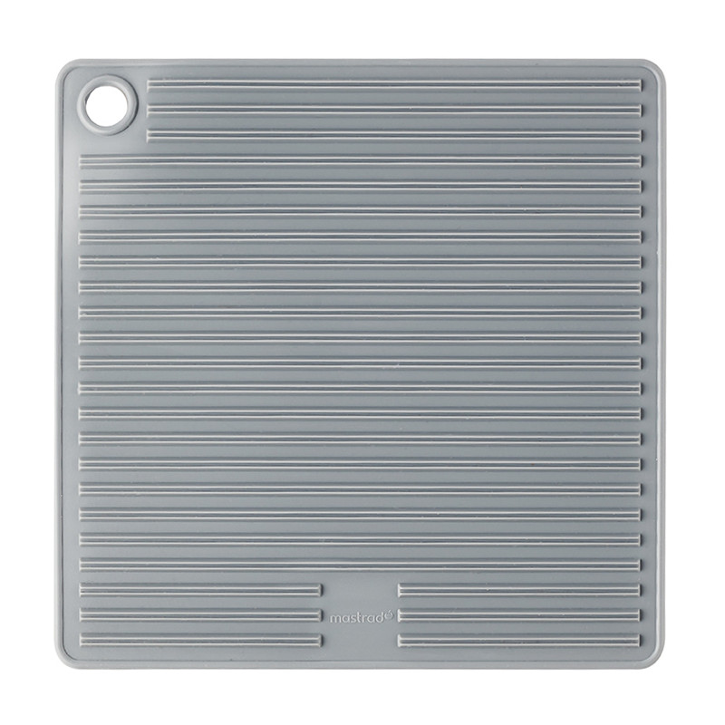 Manique silicone carrée 18 cm gris - mastrad