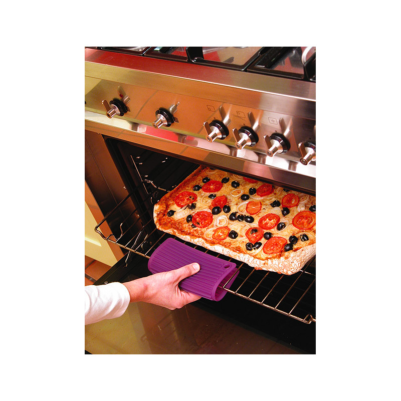 Manique silicone carrée 18 cm gris - mastrad