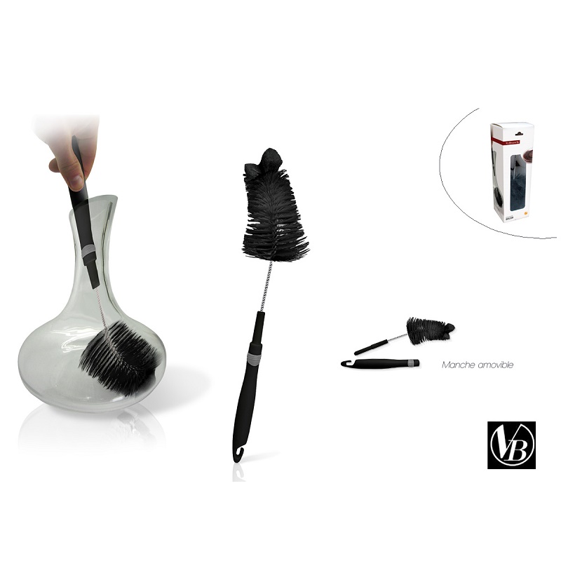 Brosse a decanter le vin - socadis
