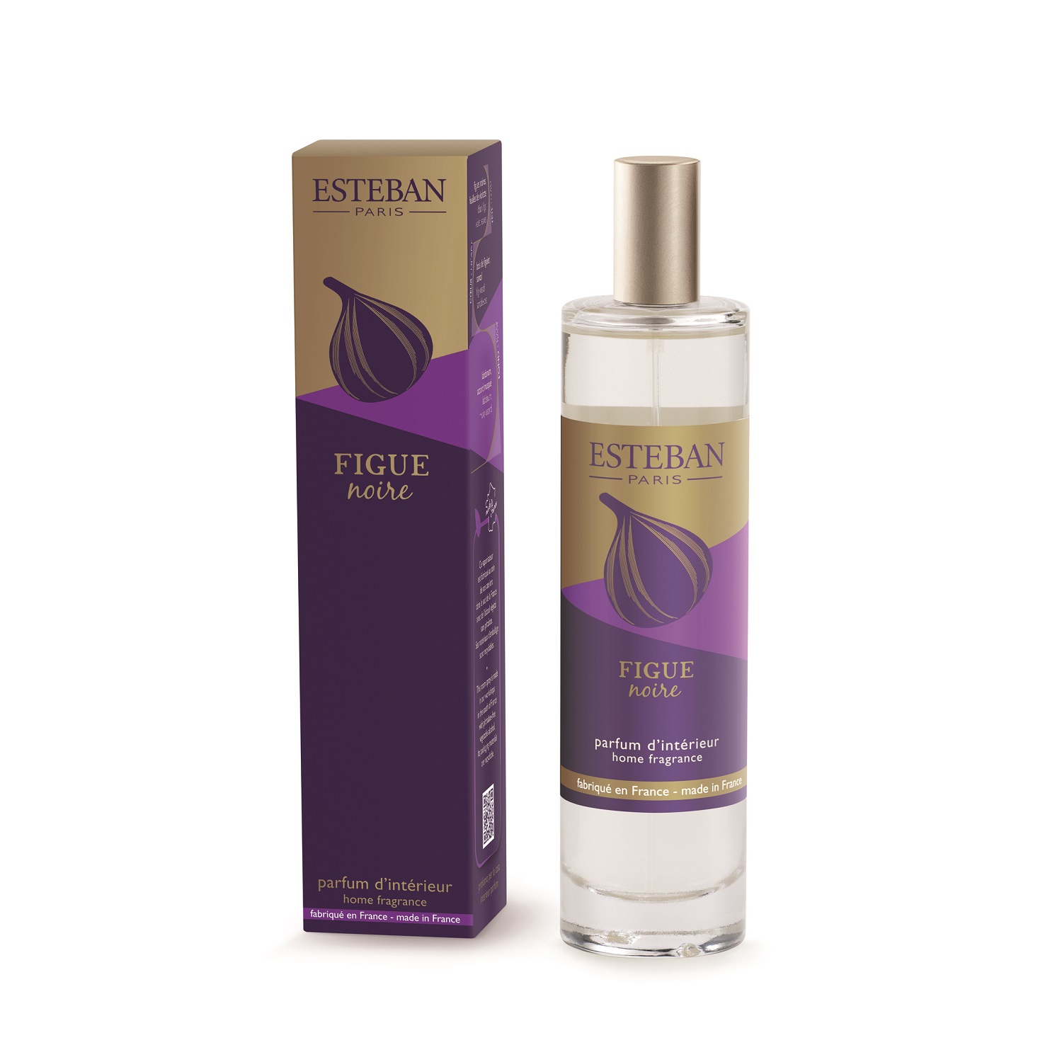 Figue noire, vaporisateur spray parfumé 75 ml - esteban