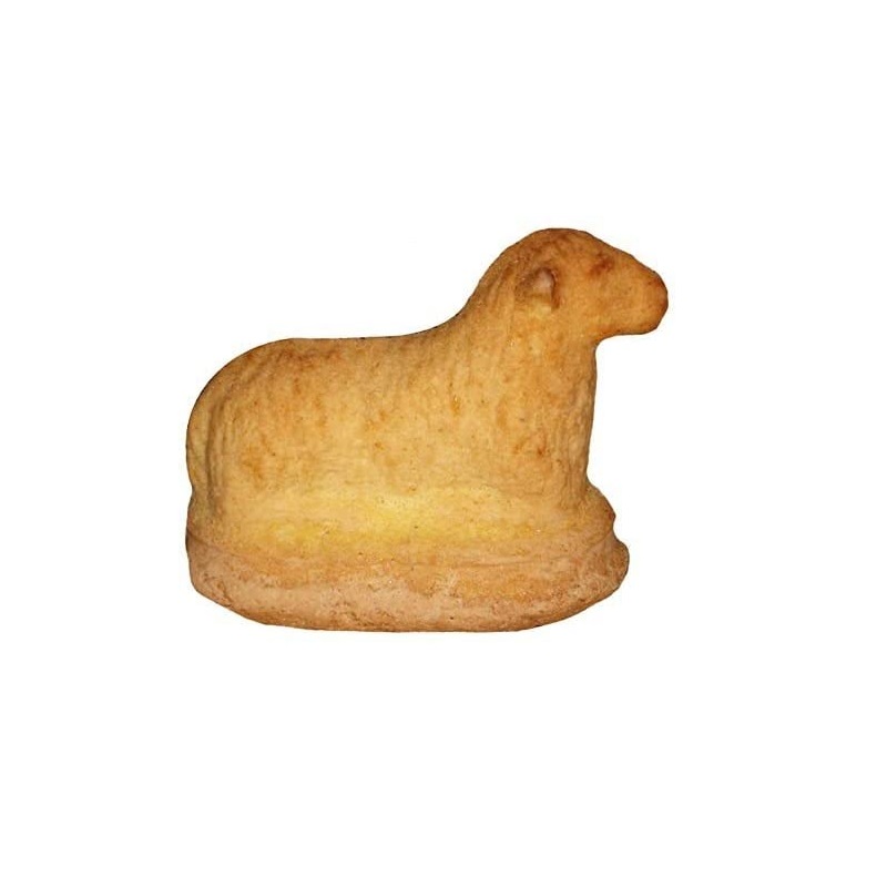 Moule à pâtisserie en terre cuite en forme d'agneau de pâques 16 cm - poterie friedmann