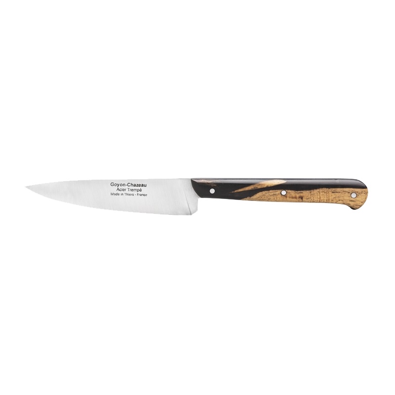 Couteau d'office le grand tradi, ébène aubier 21 cm - goyon chazeau