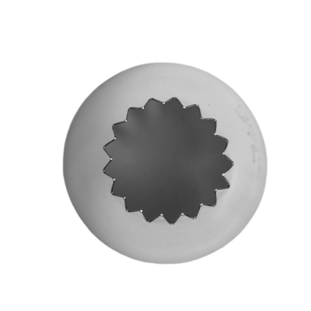 Douille à pâtisserie à petits fours - inox - 17 dents - ø 16 mm - gobel
