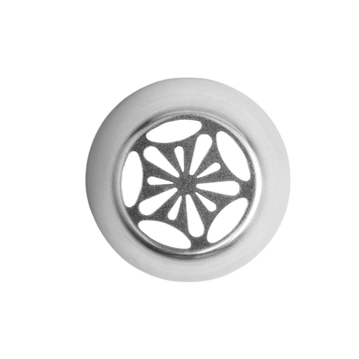Douille à pâtisserie russe fleur r752 - inox - ø 25 mm - gobel