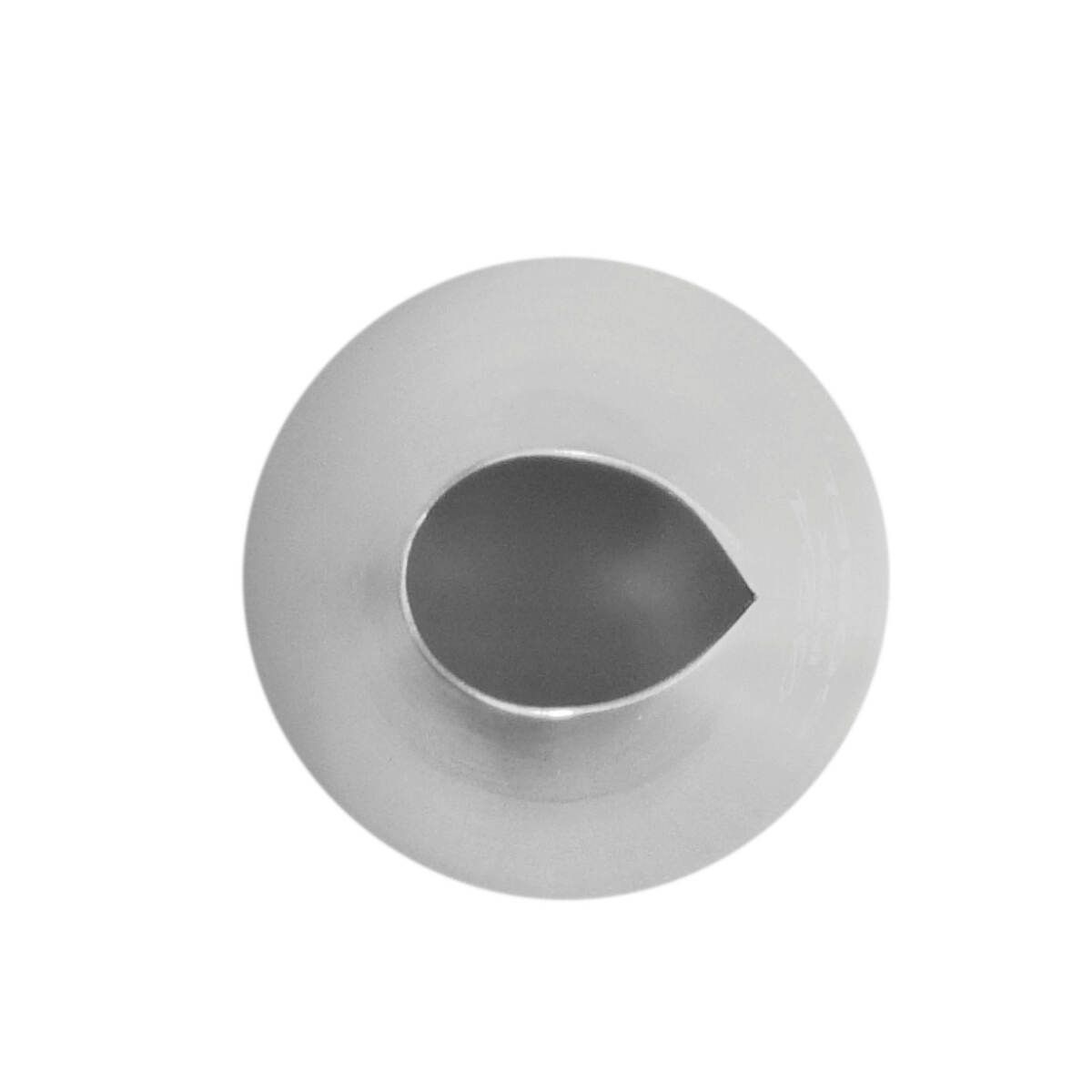Douille à pâtisserie saint-honoré avec pan coupé - inox - ø 24 mm- gobel