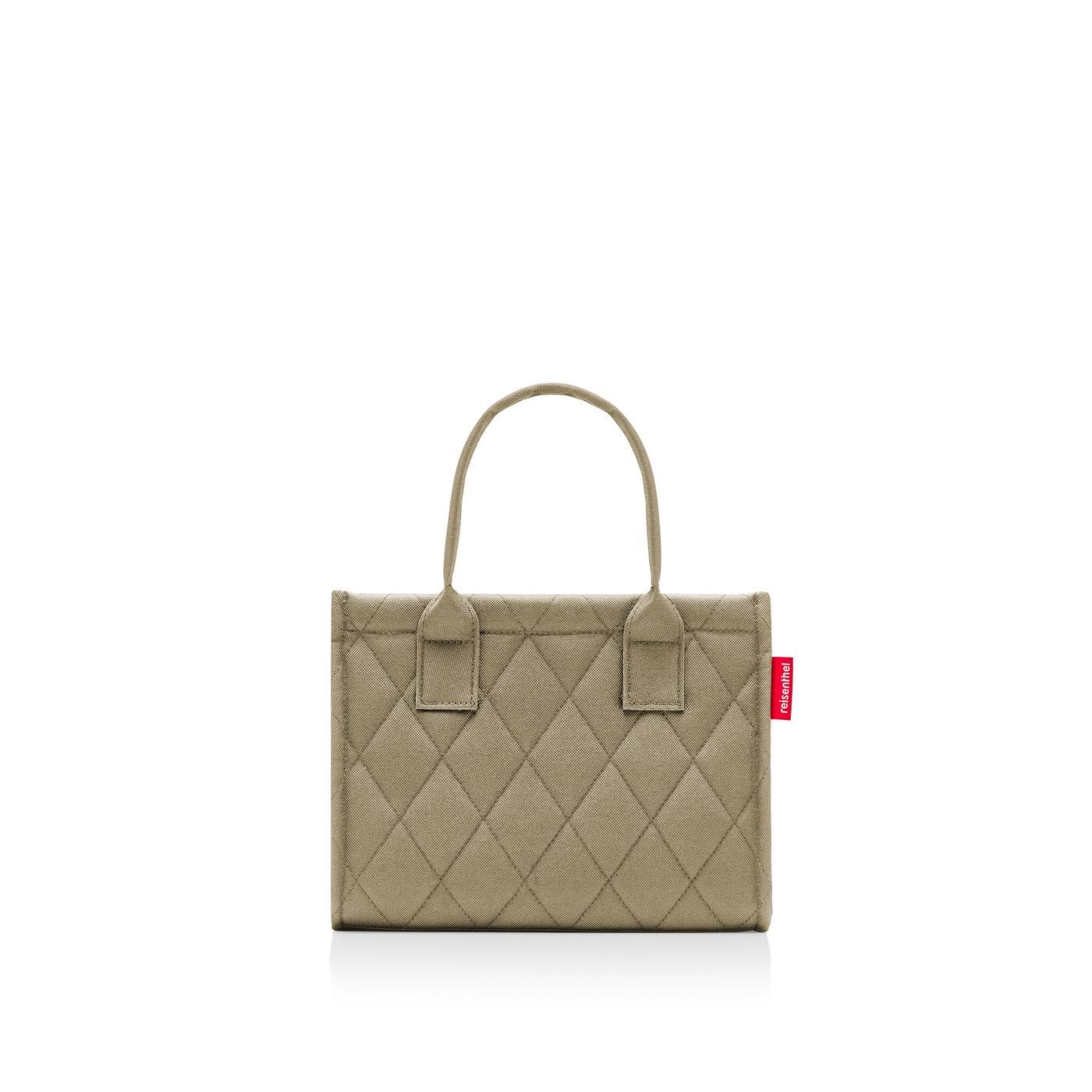 Sac à main daily shopper xs, rhombus olive - reisenthel
