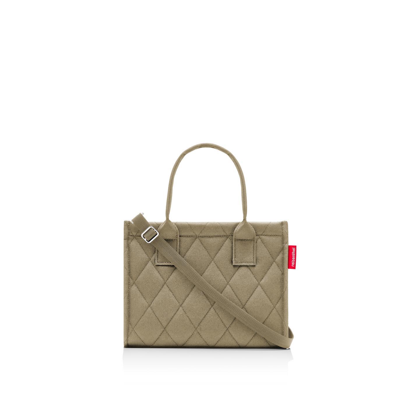 Sac à main daily shopper xs, rhombus olive - reisenthel