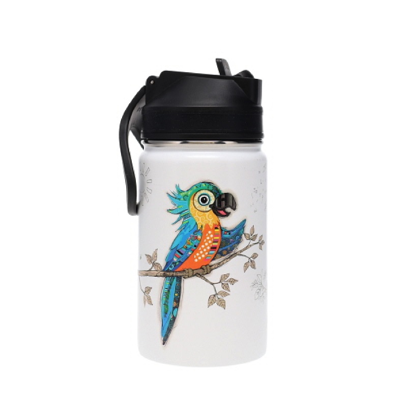 Gourde isotherme nomad 350 ml kook enfant perroquet - kiub