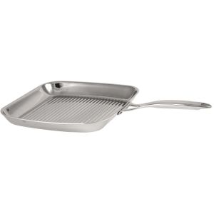 Gril carre inox sans couvercle castel'pro - cristel