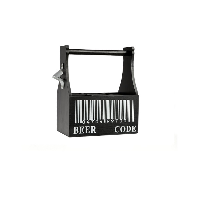 Porte bouteille de biere avec decapsuleur - cosy trendy - billiet