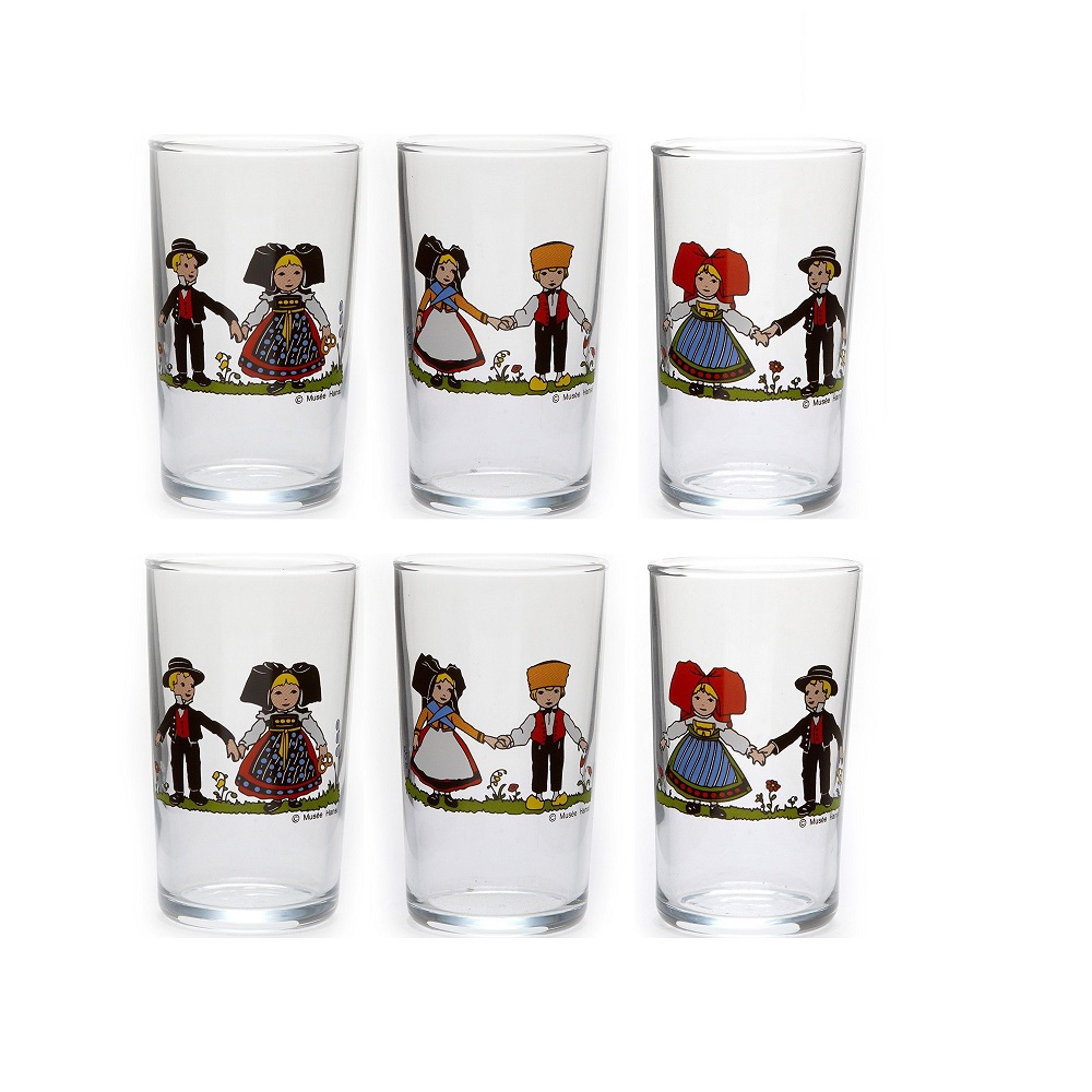 Lot de 6 gobelets santis hansi rutscherle - boeckling