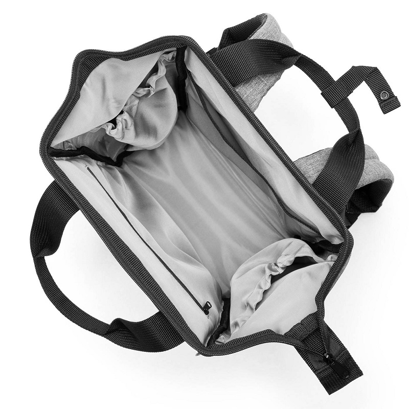Sac a dos multi usage allrounder r twist silver - reisenthel