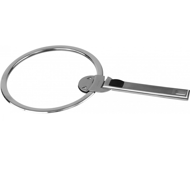 Couvercle plat en verre strate amovible - 16 cm - cristel