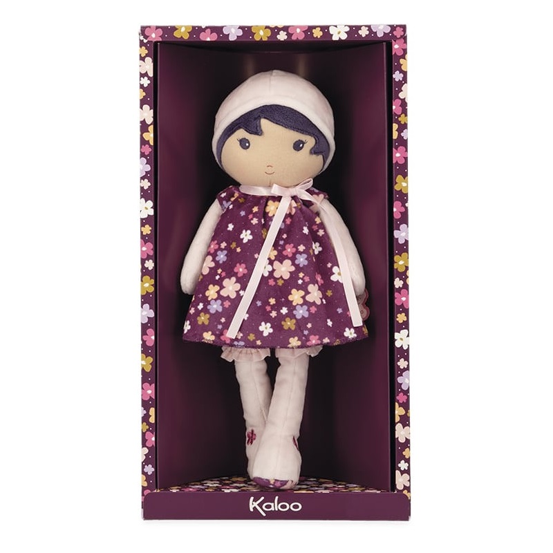 Ma 1ère poupée en tissu tendresse violette 32 cm - kaloo