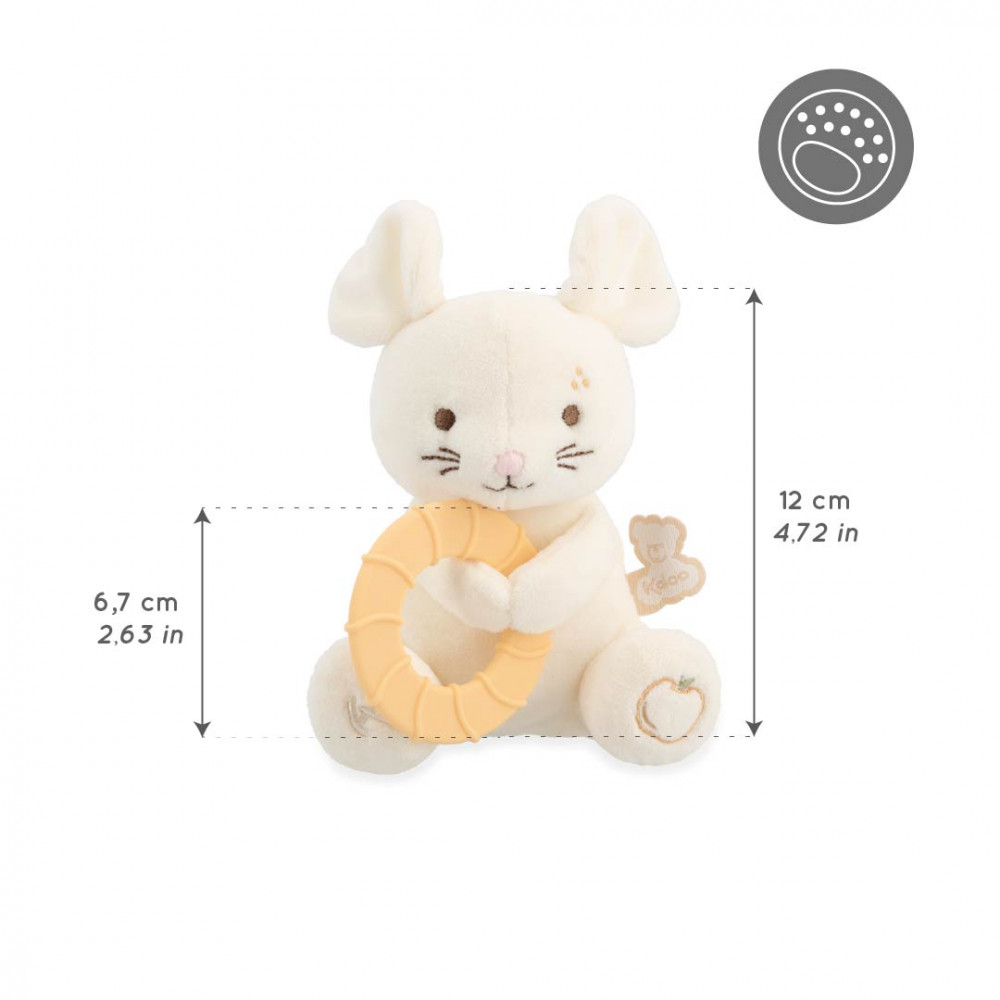 Peluche anneau de dentition souris 14 cm - kaloo